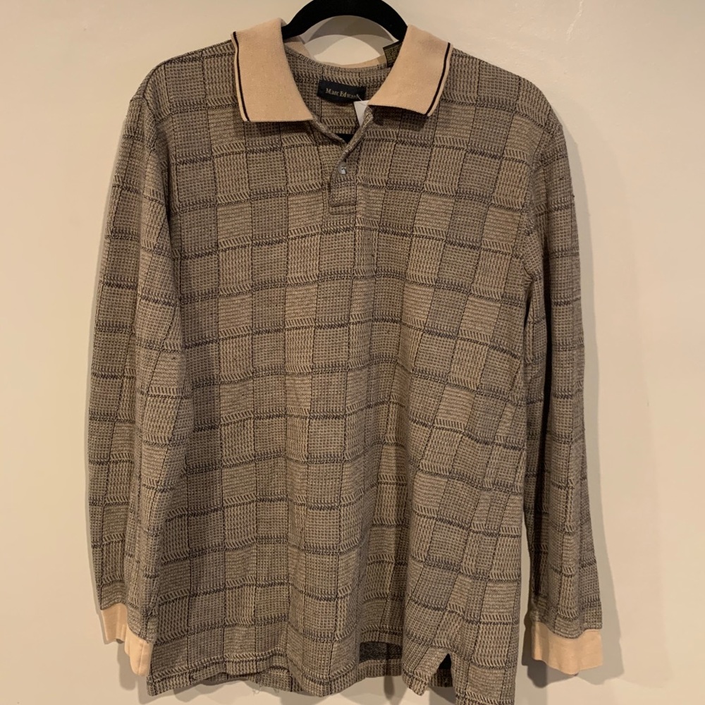 Marc Edwards Tan Men’s Long Sleeve - Size Medium